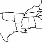 Blank Map Of The Southeast Region ~ Blueappleinc With Regard To Map Of The Southeast Region Of The United States