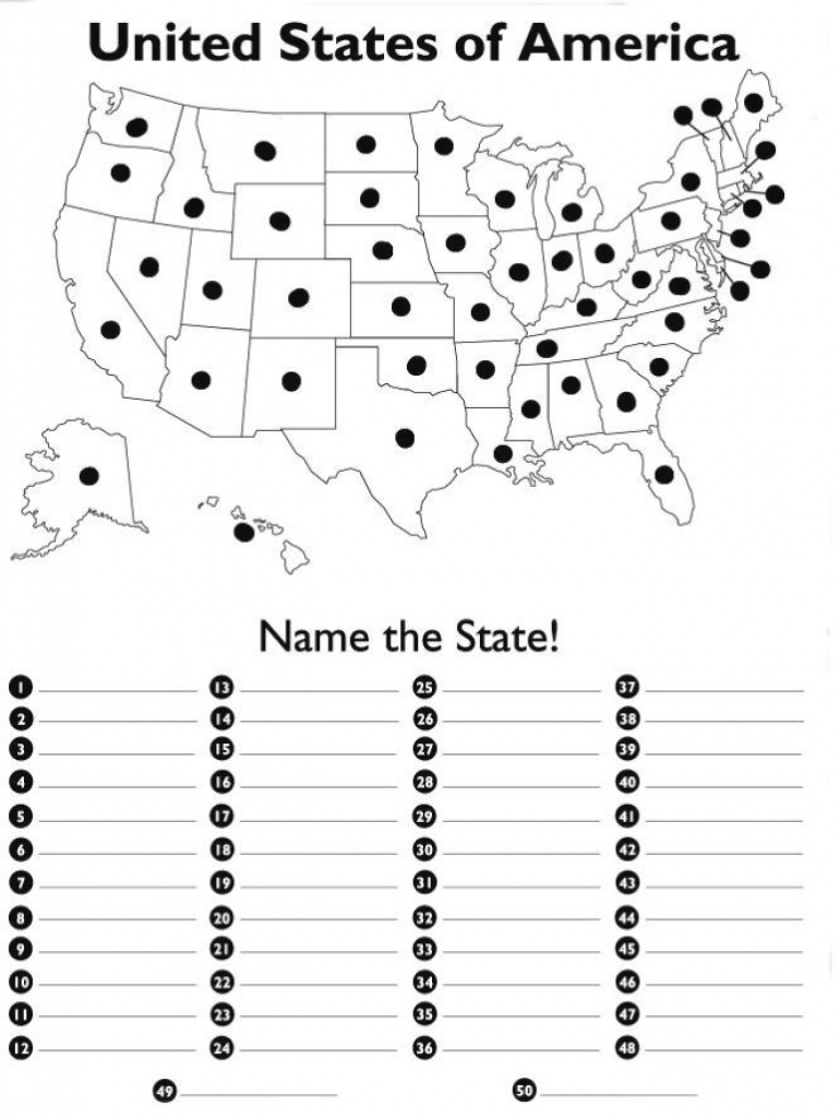 Blank Map Of Us States Us Springs United Within Quiz | Columbiacares regarding Blank State Map Quiz