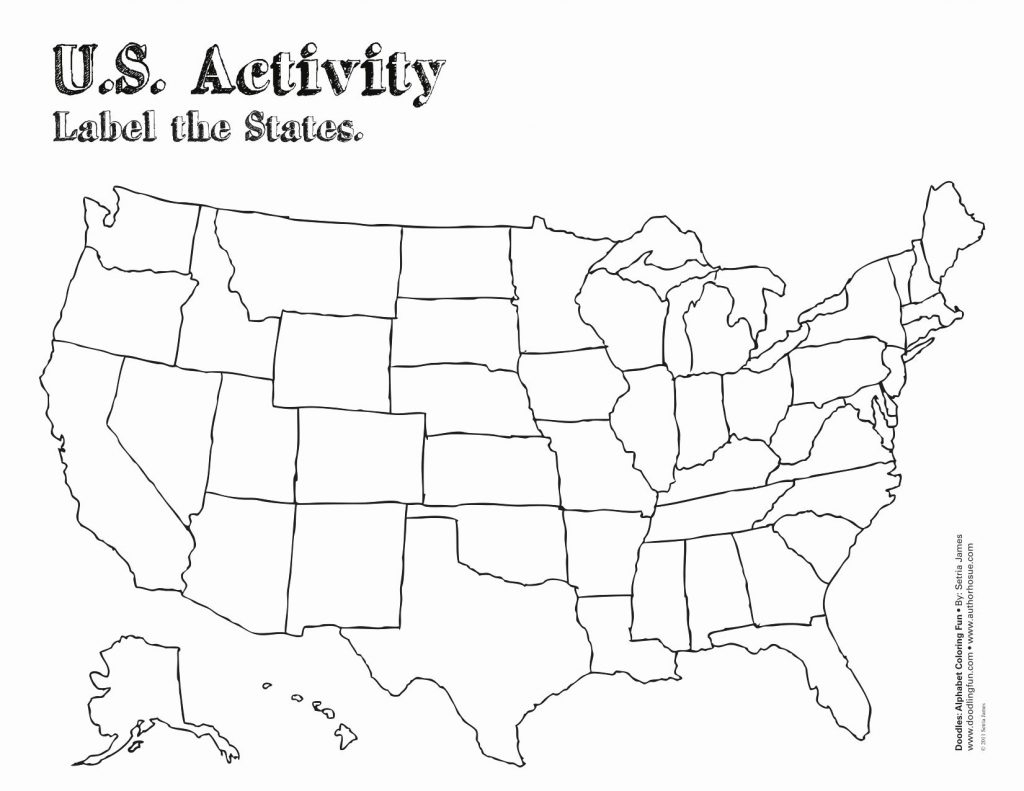 Blank Map Us States Capitals - Marinatower throughout Blank States And Capitals Map