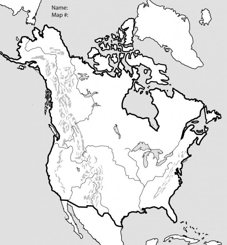 United States Physical Map Worksheet