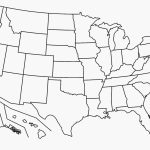 Blank Printable Map Of The United States Save United States Map Intended For Free Printable Map Of The United States