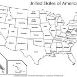 Blank Us State Map Printable Blank Us Map United States Maps Within Blank Us State Map