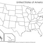 Blank Us State Map Printable Printable United States Maps Outline Intended For Printable State Maps