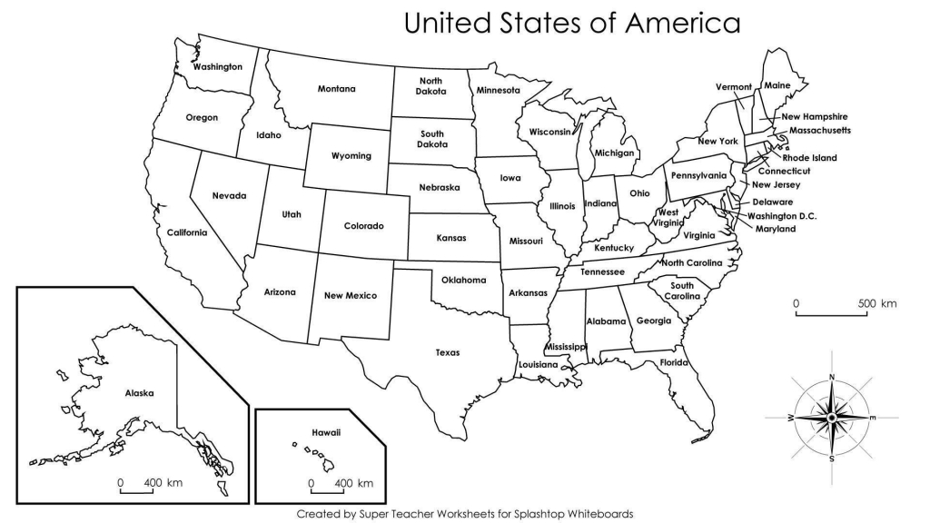 Blank Us State Map Printable Printable United States Maps Outline throughout Printable State Maps