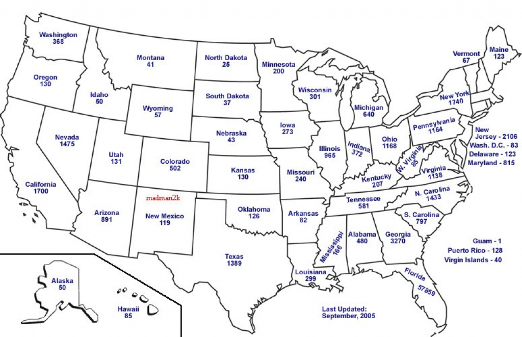 Blank Us States And Capitals Map Printable pertaining to Blank States And Capitals Map Printable