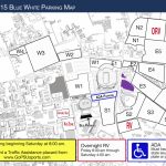 Blue White Parking Info : Steve Jones Show With Penn State Football Parking Map