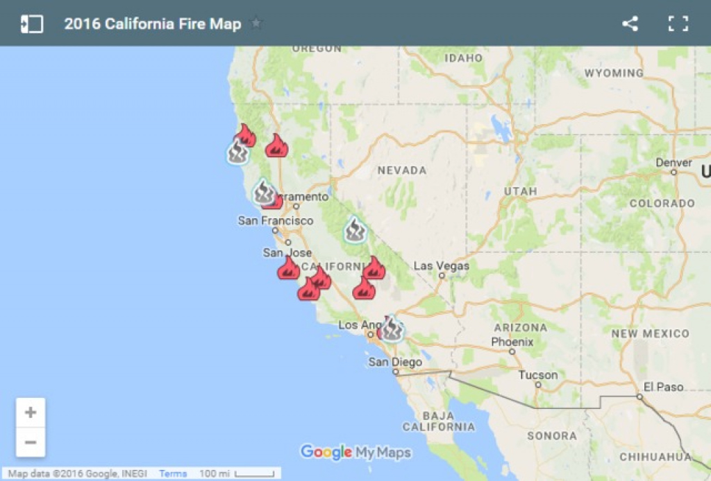 Bluecutfire Active Wildfire Map California State Map California Fire regarding California State Fire Map