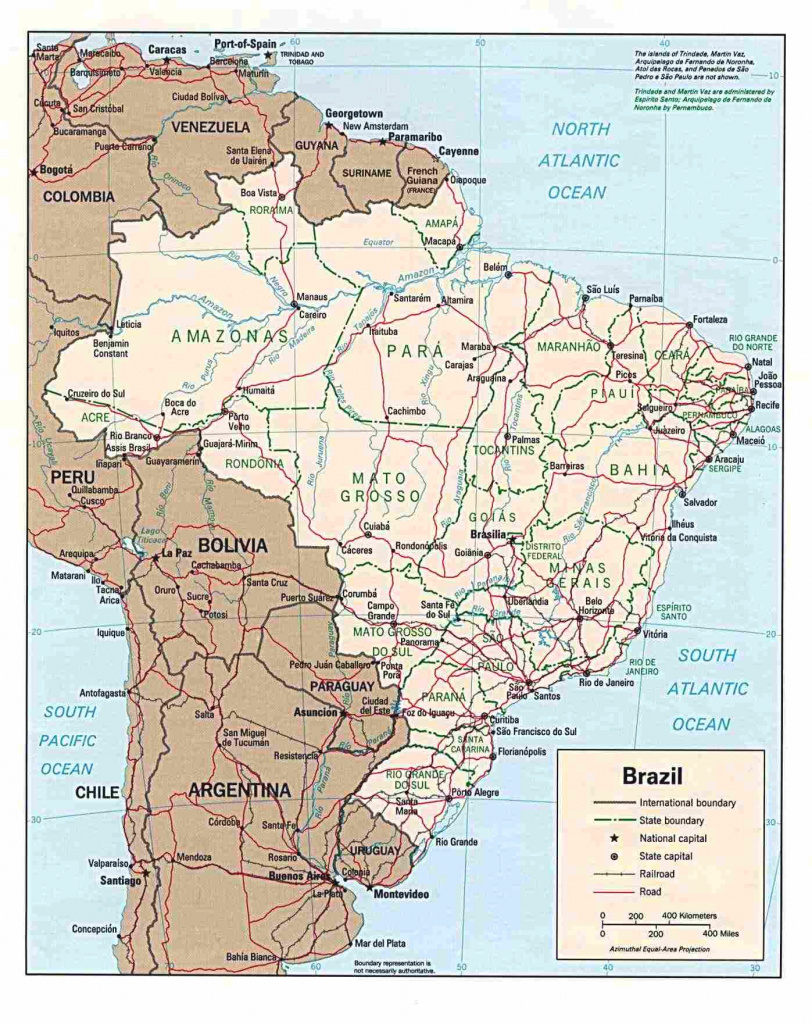 Brazilian States, Abbreviations And Information in Map Of Brazil States And Cities