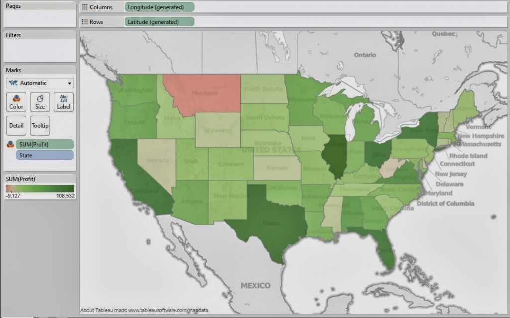 Breaking Bi: November 2013 intended for Tableau Heat Map By State