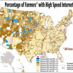Broadband Connection Highs And Lows Across Rural America   Daily Yonder With Regard To United States Internet Map