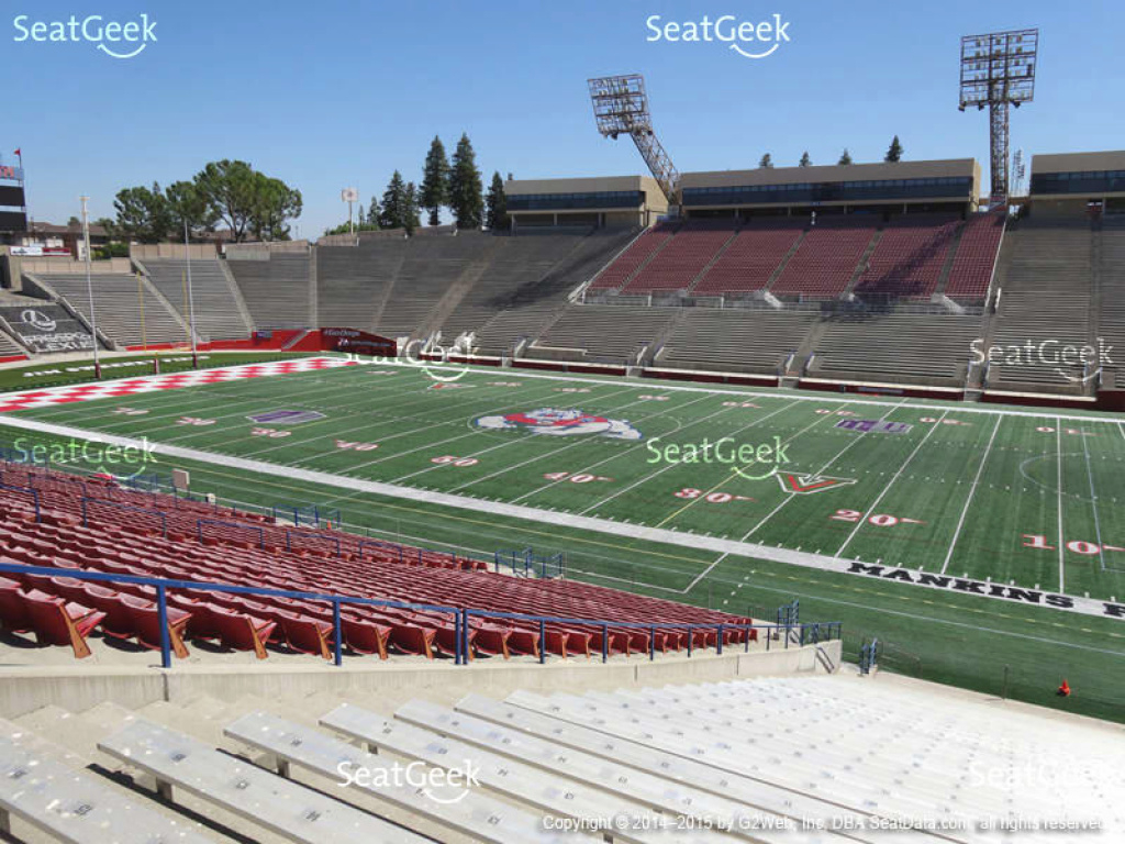 Bulldog Stadium Seat Views | Seatgeek regarding Fresno State Stadium Map