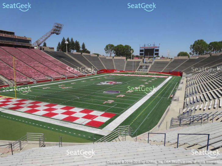 Bulldog Stadium Seating Chart Seatgeek For Fresno State Stadium Map