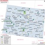 Buy Map Of Colorado National Parks Regarding Colorado State Parks Map