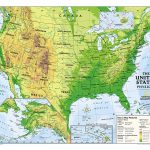 Buy Usa Physical Map For Education (Grades 4 12), Laminated In Geographic United States Map