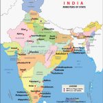 Cabinet Ministers Map In Google Map Of India With States