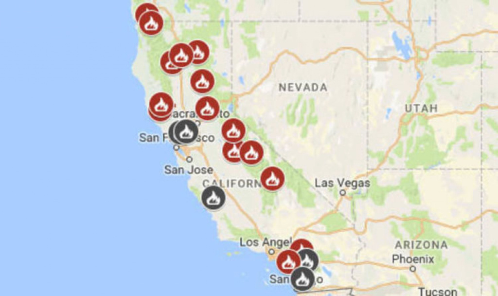 California Fires Map: Calfire Fire Map Latest – Location Of Fires regarding California State Fire Map