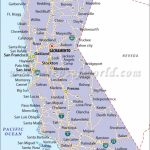 California State Map Regarding California Map With States