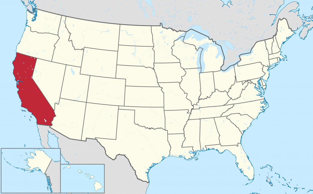California - Wikipedia in California Map With States