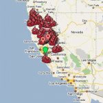 California Wildfire Threatens Yosemite California State Map Current With Regard To California State Fire Map