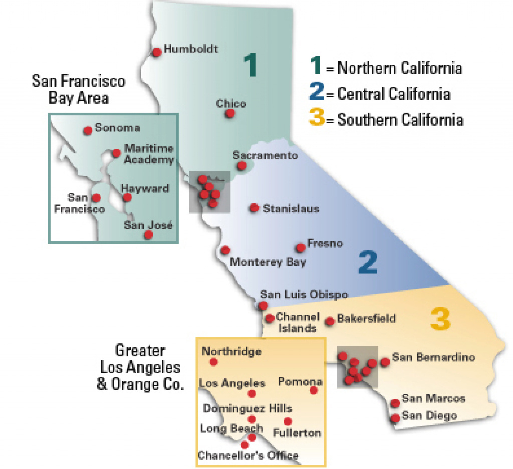 Calmap Site Image California State University Map - Reference in California State University Map