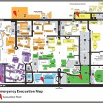 Campus Evacuation Map Within Fresno State Map Pdf