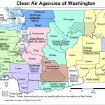 Can I Burn? | Wa Burn Bans Throughout Washington State Air Quality Map