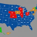 Ccw Reciprocity Maps For All Us States (Oct. 2018 Update) Pertaining To Gun Control Laws State Map