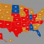Ccw Reciprocity Maps For All Us States (Oct. 2018 Update) Throughout Concealed Carry States Map 2016