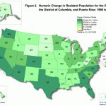 Census 2000 Resident Population Pertaining To State Population Map