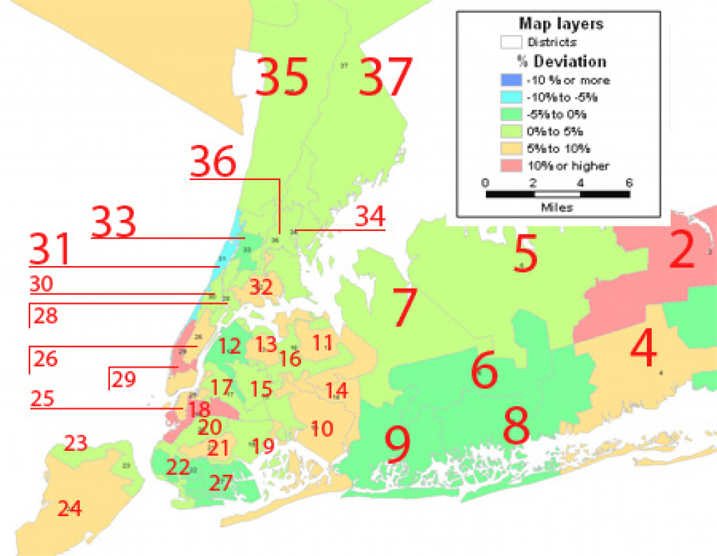 Census Could Set Off Major Redistricting In State within New York State Senate District Map