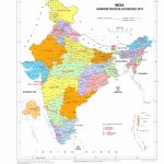 Census Of India: Census Maps Within India Map Pdf With States