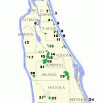 Central Florida State Parks Regarding Florida State Parks Map