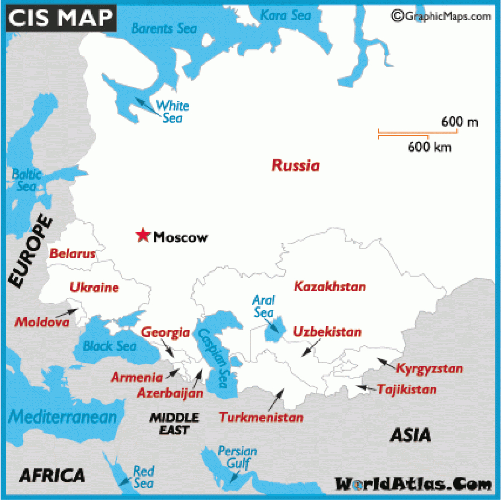 Cis Map Of The Commonwealth Of Independent States Map History in Russia And Commonwealth Of Independent States Map