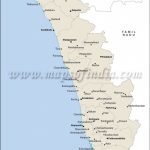 Cities In Kerala, Kerala City Map In Political Map Of Kerala State
