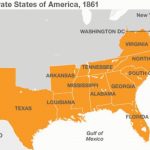 Civil War: Southerners Remember Confederate President   Bbc News Pertaining To Confederate States Of America Map