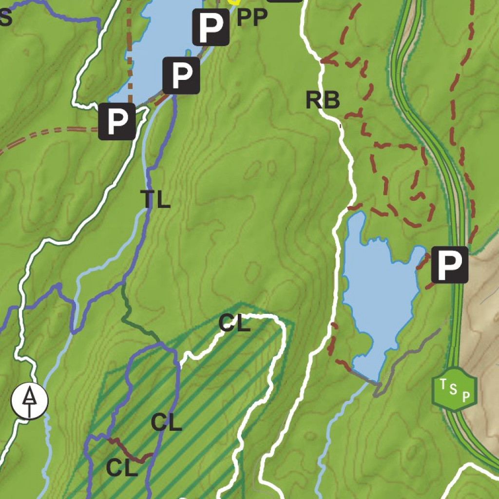 Clarence Fahnestock State Park Trail Map - New York State Parks in Fahnestock State Park Trail Map