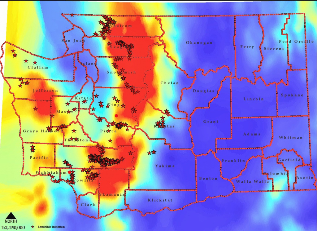 Cliff Mass Weather And Climate Blog: The Landslide State intended for Washington State Landslide Map