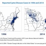 Climate Change Indicators: Lyme Disease | Climate Change Indicators For Lyme Disease By State Map