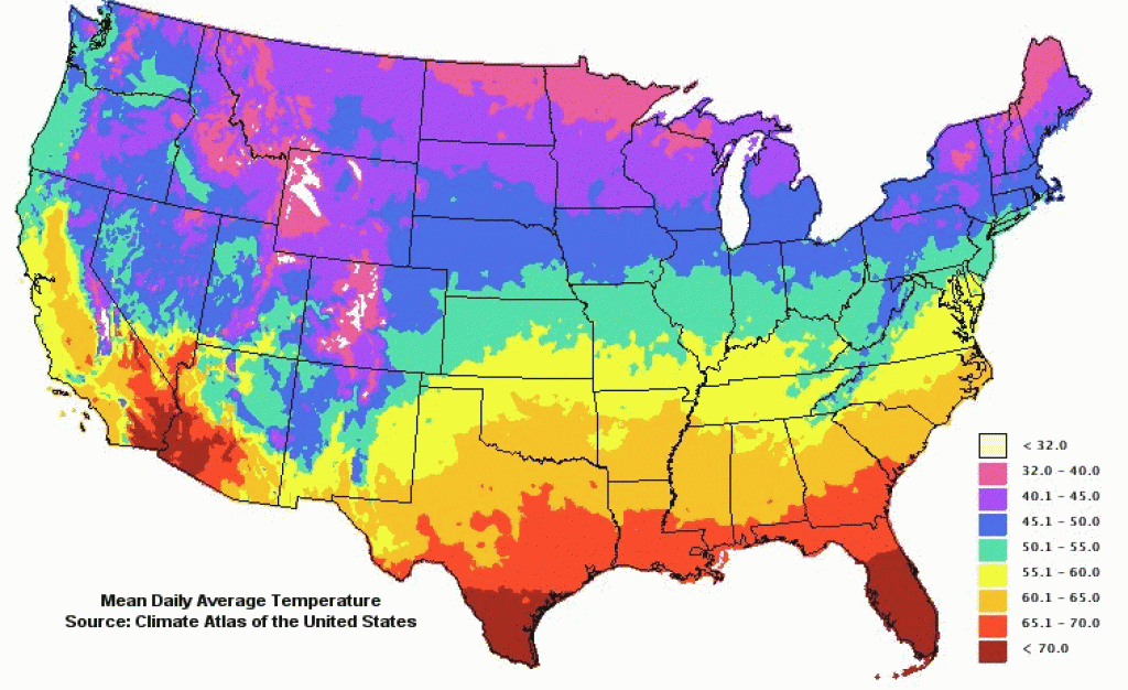 Climate Of Virginia regarding Weather Heat Map United States