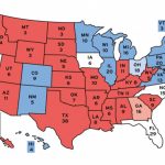 Clinton On Track To Win 2016 Presidential Election In Map Of States Trump Won