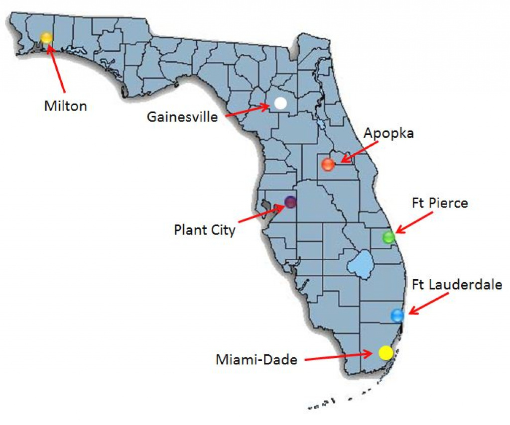 Colleges In Florida Map – Bnhspine within Florida State Colleges Map