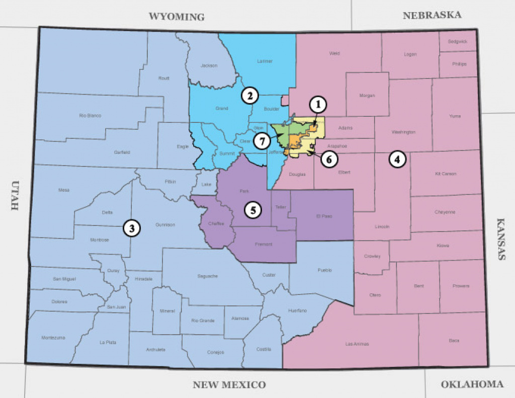 Colorado Congressional District Information | Cde with State Legislature Map 2016