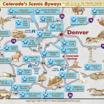 Colorado Scenic Byways Map | Drive Loop | Co Vacation Directory In Colorado State Driving Map