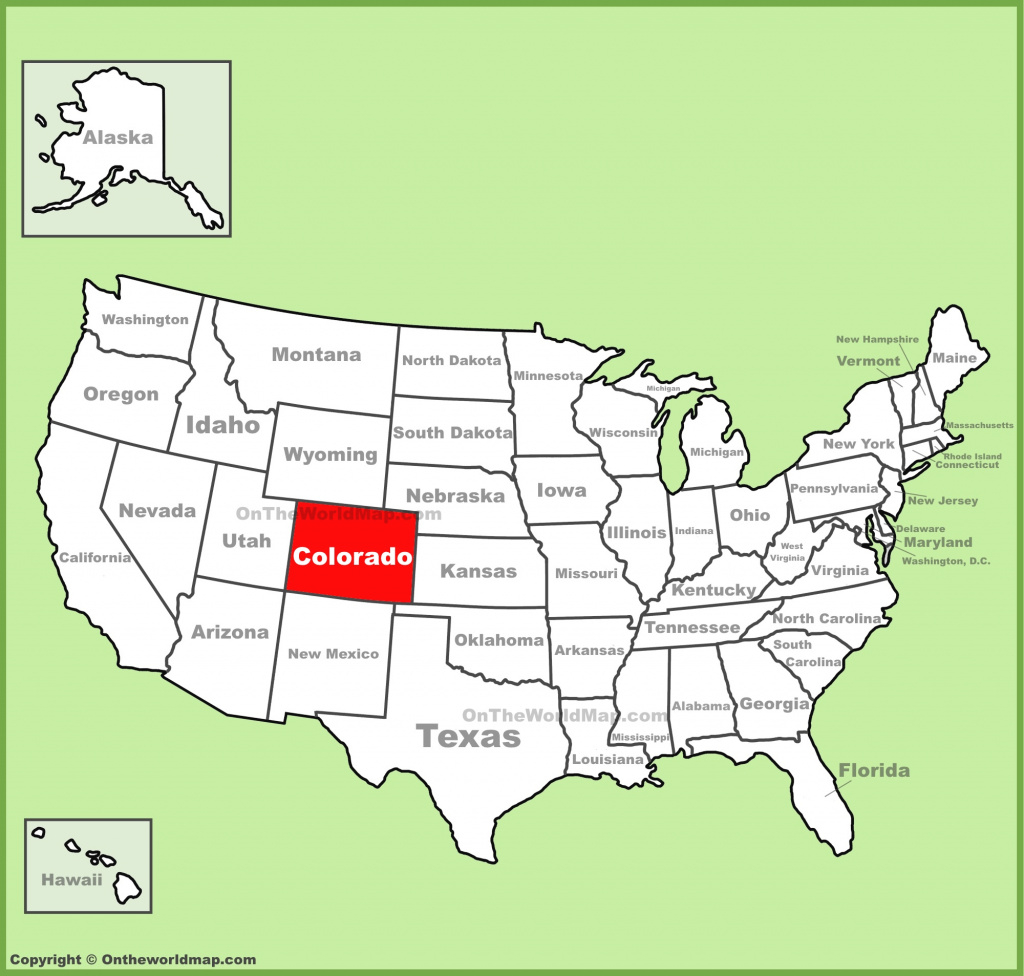 Colorado State Maps | Usa | Maps Of Colorado (Co) regarding Picture Of Colorado State Map