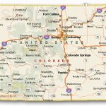 Colorado State Maps With Cities And Travel Information | Download In Colorado State Map With Counties And Cities