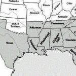 Confederate States Of America *** Throughout Confederate States Of America Map