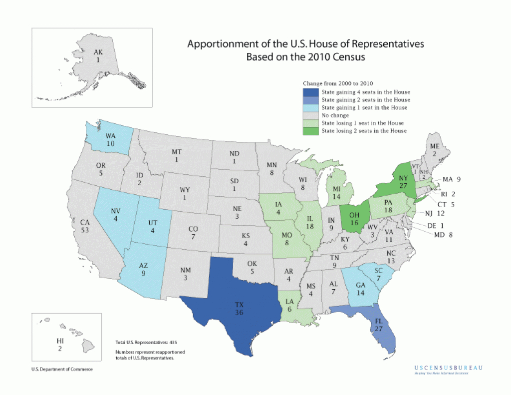 Congressional Apportionment - 2010 Apportionment Results - People regarding State Legislature Map 2016