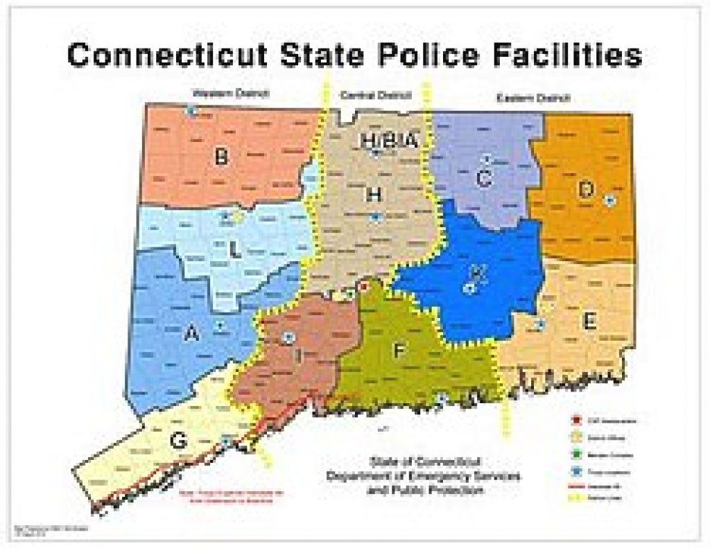 Connecticut State Police - Wikipedia regarding Pa State Police Troop Map