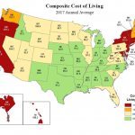 Cost Of Living Data Series 2017 Annual Average : Mapporn Throughout Cost Of Living By State Map