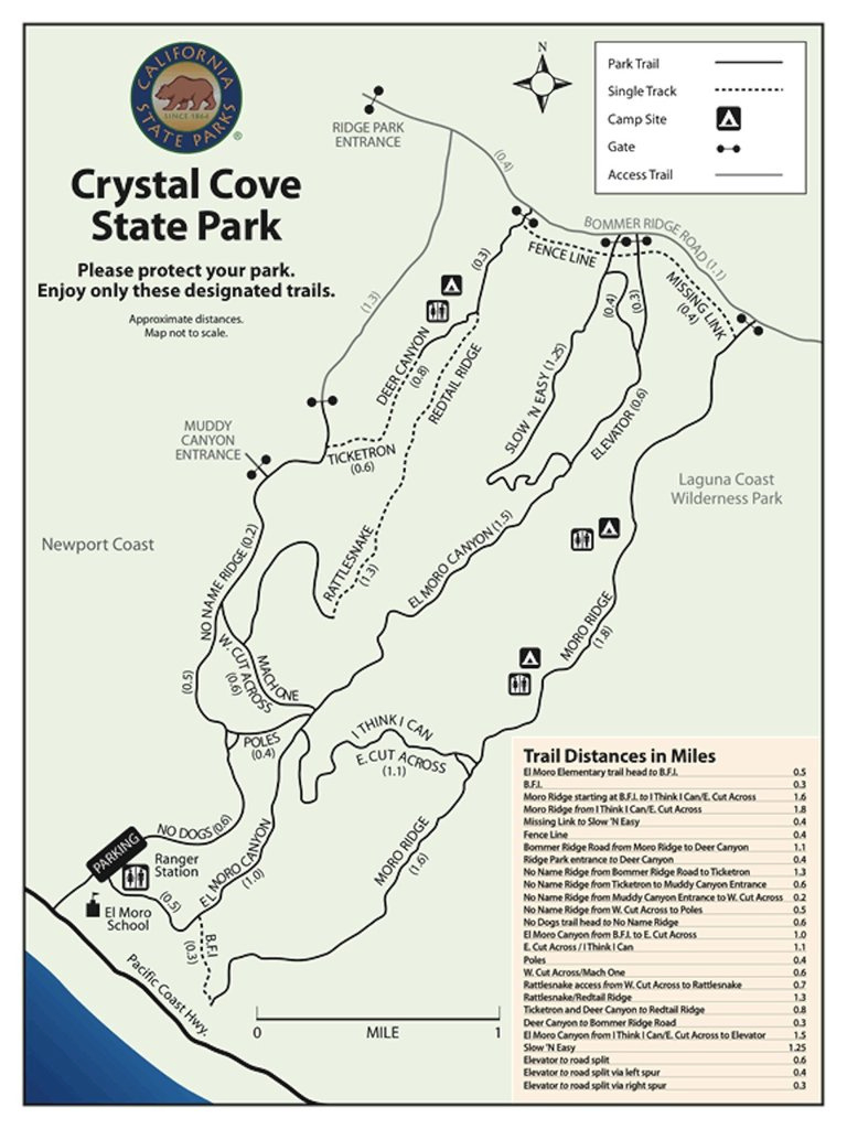 Crystal Cove State Park - Maplets regarding Crystal Cove State Park Map